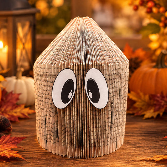 Halloween Decor: Give an Old Book a New Life